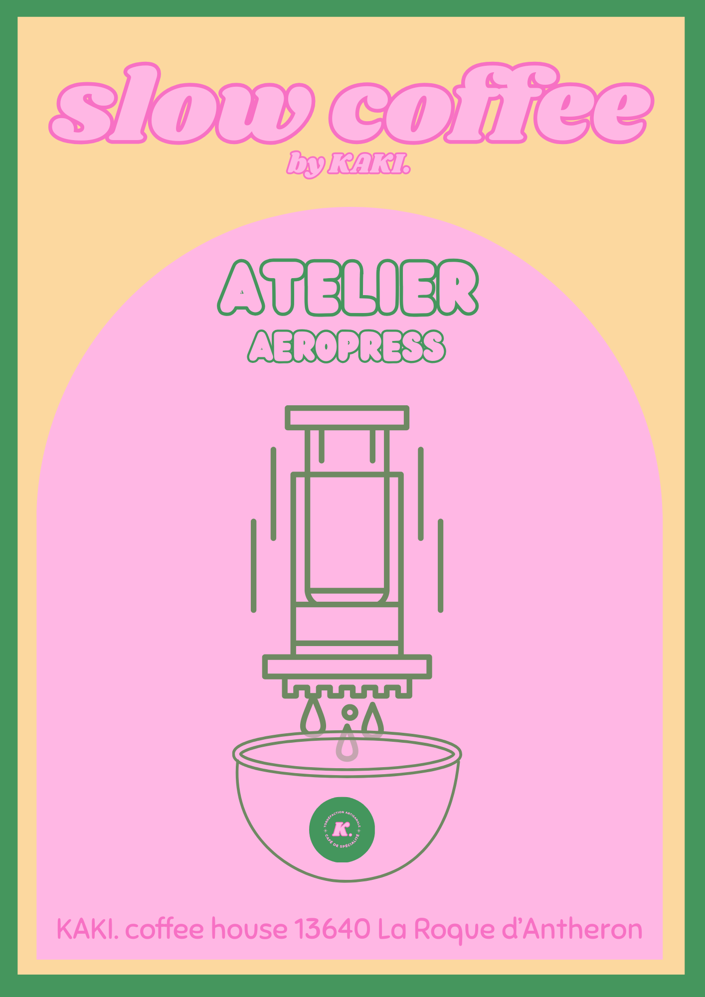 Atelier SLOW COFFEE : AÉROPRESS